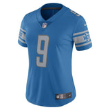 Matthew Stafford #9 Detroit Lions Women's Blue 2017 Vapor Untouchable Limited