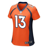 Trevor Siemian #13 Denver Broncos Women's Orange Game Jersey