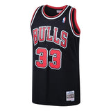 Scottie Pippen #33 Chicago Bulls 1997-98 Hardwood Classics Mens Swingman Jersey