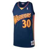 Stephen Curry #30 Golden State Warriors 2009-10 Hardwood Classics Mens Swingman Jersey