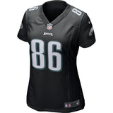 Zach Ertz #86 Philadelphia Eagles Women's Black Game Event Jersey