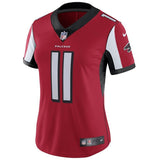 Julio Jones #11 Atlanta Falcons Women's Red Vapor Untouchable Limited