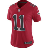 Julio Jones #11 Atlanta Falcons Women's Red Vapor Untouchable Color Rush