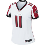 Julio Jones #11 Atlanta Falcons Women's White Game Jersey