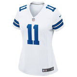 Cole Beasley #11 Dallas Cowboys Women's White Game Jersey