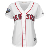 Jackie Bradley Jr. #19 Boston Red Sox Women's White 2018 World Series Champions