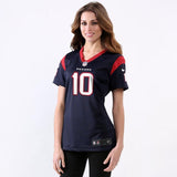 DeAndre Hopkins #10 Houston Texans Women's Navy Game Jersey