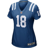 Peyton Manning #18 Indianapolis Colts Women's Royal Retired Player Game