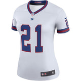 Landon Collins #21 New York Giants Women's White Color Rush Legend Player Jersey