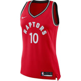 DeMar DeRozan #10 Toronto Raptors Women's Red Swingman Jersey - Icon Edition