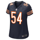 Brian Urlacher #54 Chicago Bears Women's Navy Blue Game Jersey