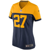 Eddie Lacy #27 Green Bay Packers Women's Navy Alternate Game Jersey