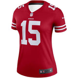 Pierre Garcon #15 San Francisco 49ers Women's Scarlet Legend Jersey