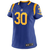 Todd Gurley II #30 Los Angeles Rams Women's Royal Game Jersey