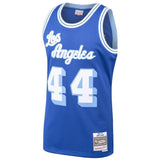 Jerry West #44 Los Angeles Lakers Royal 1960-61 Hardwood Classics Mens Swingman Jerse