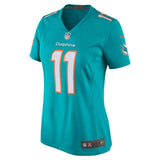 DeVante Parker #11 Miami Dolphins Women's Aqua New 2018 Game Jersey