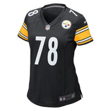 Alejandro Villanueva #78 Pittsburgh Steelers Women's Black Game Jersey