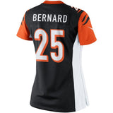 Giovani Bernard #25 Cincinnati Bengals Women's Black Limited Jersey