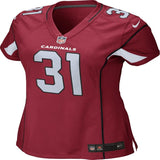 David Johnson #31 Arizona Cardinals Women's Cardinal Game Jersey