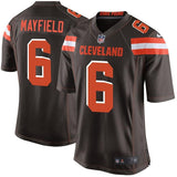 Baker Mayfield #6 Cleveland Browns Youth Brown Game Jersey