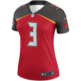 Jameis Winston #3 Tampa Bay Buccaneers Women's Red Legend Jersey