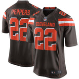 Jabrill Peppers #22 Cleveland Browns Youth Brown Game Jersey