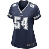 Jaylon Smith #54 Dallas Cowboys Women's Navy Game Jersey