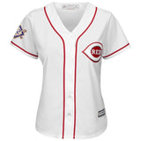 Cincinnati Reds #42 Women's White 2018 Jackie Robinson Day Official Cool Base