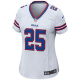 LeSean McCoy #25 Buffalo Bills Women's White Game Jersey
