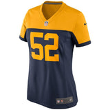 Clay Matthews #52 Green Bay Packers Women's Navy Alternate Game Jersey