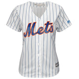 Robinson Cano #24 New York Mets Women's White/Royal Home Cool Base Player