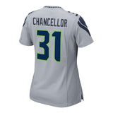 Kam Chancellor #31 Seattle Seahawks Women's Gray Game Jersey