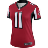 Julio Jones #11 Atlanta Falcons Women's Red Legend Jersey