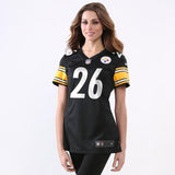 Le'Veon Bell #26 Pittsburgh Steelers Women's Black Game Jersey