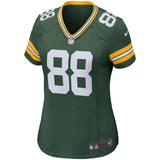 Ty Montgomery #88 Green Bay Packers Women's Green Game Jersey