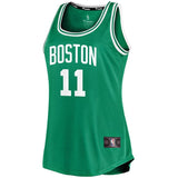 Kyrie Irving #11 Boston Celtics Women's Kelly Green Fast Break Tank Jersey