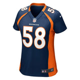 Von Miller #58 Denver Broncos Women's Navy Blue Game Jersey