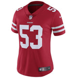 NaVorro Bowman #53 San Francisco 49ers Women's Scarlet Vapor Untouchable Limited Player Jersey