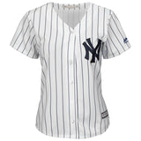 Giancarlo Stanton #27 New York Yankees Women's White Cool Base Player Jersey