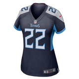 Derrick Henry #22 Tennessee Titans Women's Navy New 2018 Game Jersey