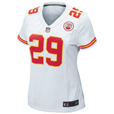Eric Berry #29 Kansas City Chiefs Women's White/Red Game Jersey