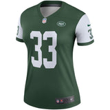 Jamal Adams #33 New York Jets Women's Green Legend Jersey