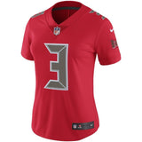 Jameis Winston #3 Tampa Bay Buccaneers Women's Red Color Rush Limited Jersey