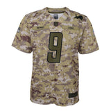 Matthew Stafford #9 Detroit Lions Youth Camo Salute to Service Game Jersey