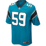Luke Kuechly #59 Carolina Panthers Youth Panther Alternate Game Jersey
