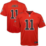 Julio Jones #11 Atlanta Falcons Youth Red Color Rush Game Jersey