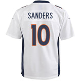 Emmanuel Sanders #10 Denver Broncos Youth White Game Jersey