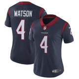 Deshaun Watson #4 Houston Texans Women's Navy Vapor Untouchable Limited