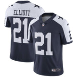 Ezekiel Elliott #21 Dallas Cowboys Youth Navy Alternate Vapor Untouchable Limited Player Jersey