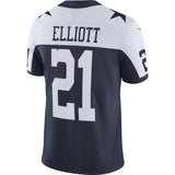 Ezekiel Elliott #21 Dallas Cowboys Youth Navy Alternate Vapor Untouchable Limited Player Jersey
